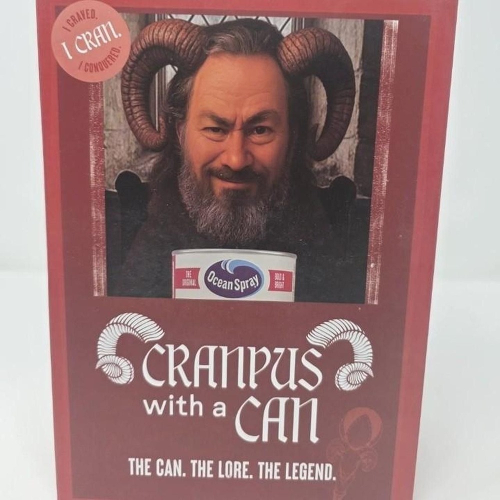 Ocean spray cranpus with a can